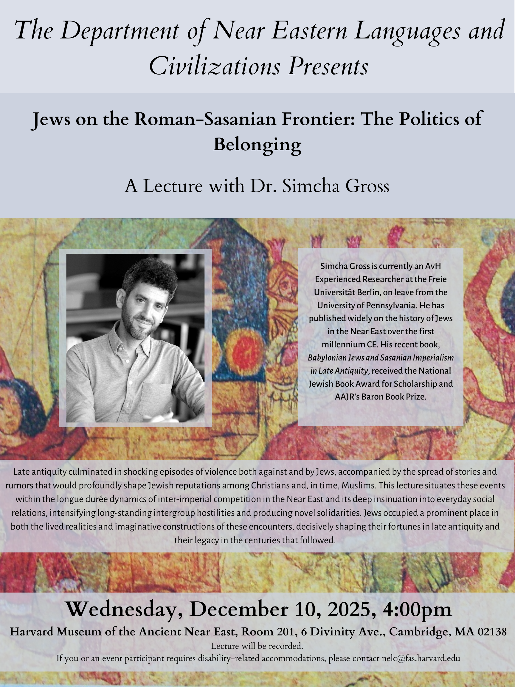 Gross Lecture 2025 Fall